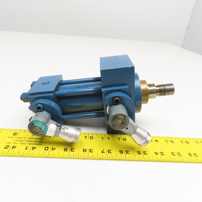 Rexroth ME5-HH-C 1-1/2" Bore x 1-1/4" Stroke Hydraulic Cylinder W/ Sensors