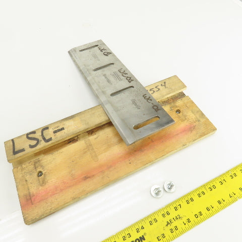 Industrial Knife Company 14" Paper Trimming Knife 1/4" Thick x 4" High
