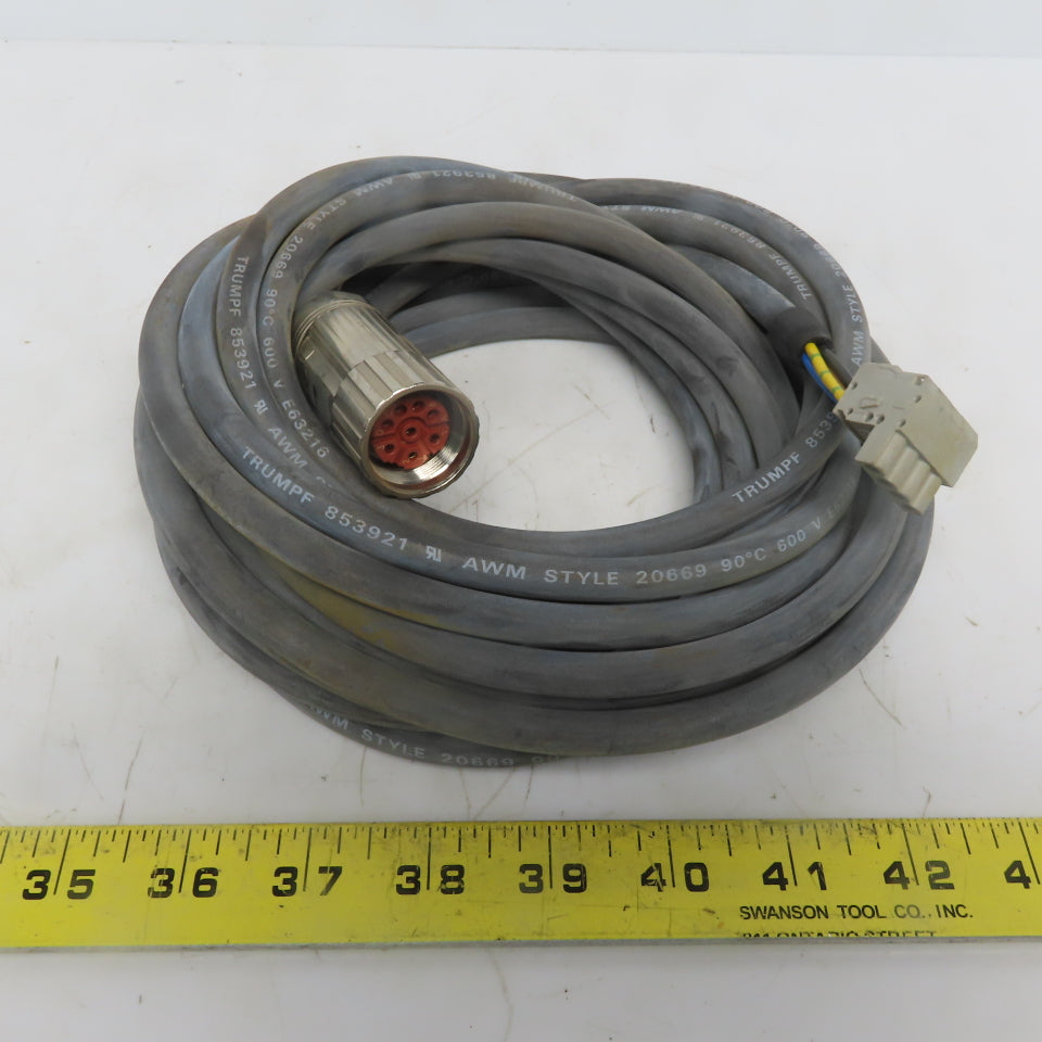 Trumpf 0823921 7.5M Motor Cable Assembly