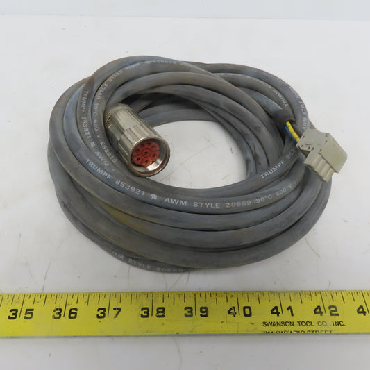 Trumpf 0823921 7.5M Motor Cable Assembly