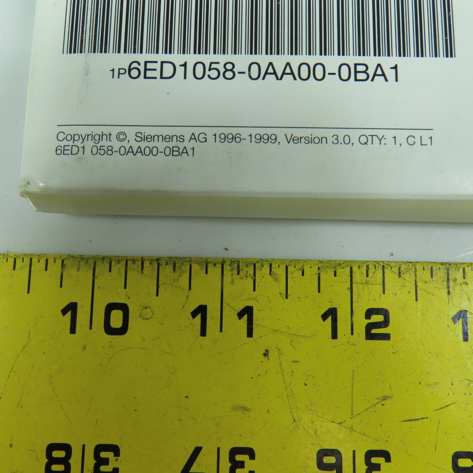 Siemens 6ED1058-0AA00-0BA1 Logo Soft Programming Software V3.0 Discs 1 To 4