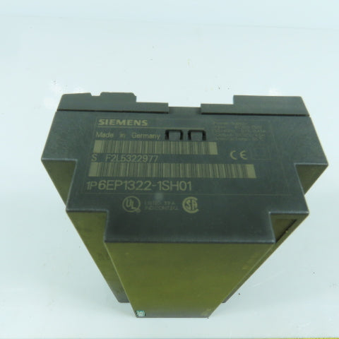 Siemens 6EP1322-1SH01 LOGO Power Supply Module 120-230V Input