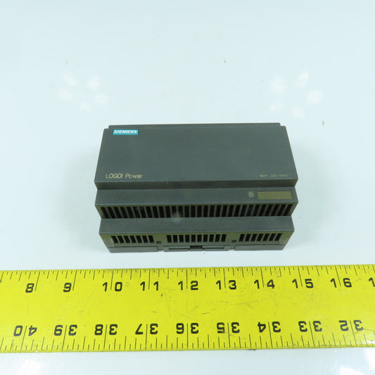 Siemens 6EP1322-1SH01 LOGO Power Supply Module 120-230V Input