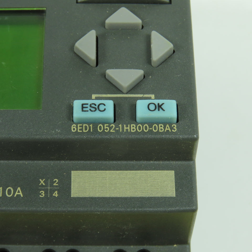 Siemens 6ED1 052-1HB00-0BA3 LOGO 24RC Logic Module