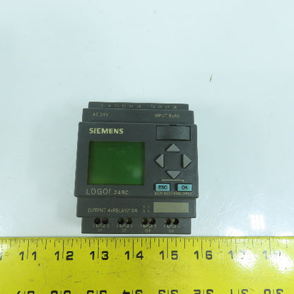 Siemens 6ED1 052-1HB00-0BA3 LOGO 24RC Logic Module