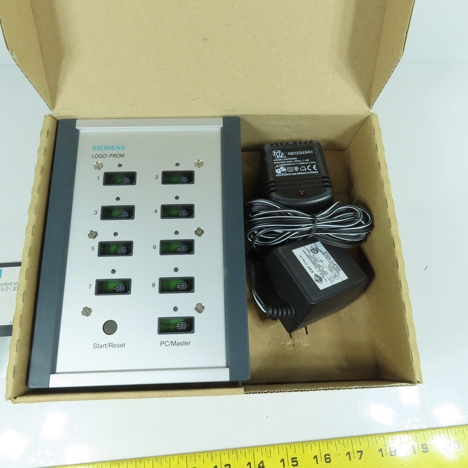 Siemens 6AG1057-1AA01-0AA0 LOGO Programming Module W/ Soft Comfort V2.0 Disc
