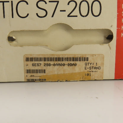 Siemens 6ES7 298-0AA00-0BA0 Simatics S7-200 Starter Kit W/ Programming & Manuals
