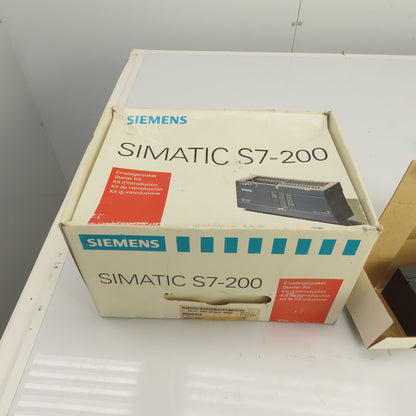 Siemens 6ES7 298-0AA00-0BA0 Simatics S7-200 Starter Kit W/ Programming & Manuals