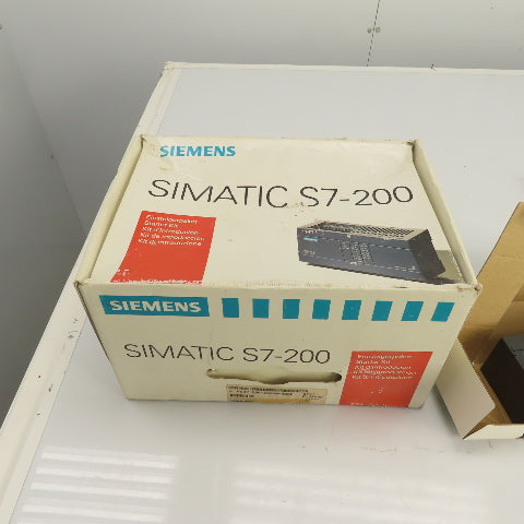 Siemens 6ES7 298-0AA00-0BA0 Simatics S7-200 Starter Kit W/ Programming & Manuals