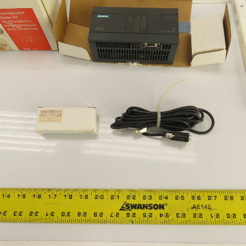 Siemens 6ES7 298-0AA00-0BA0 Simatics S7-200 Starter Kit W/ Programming & Manuals