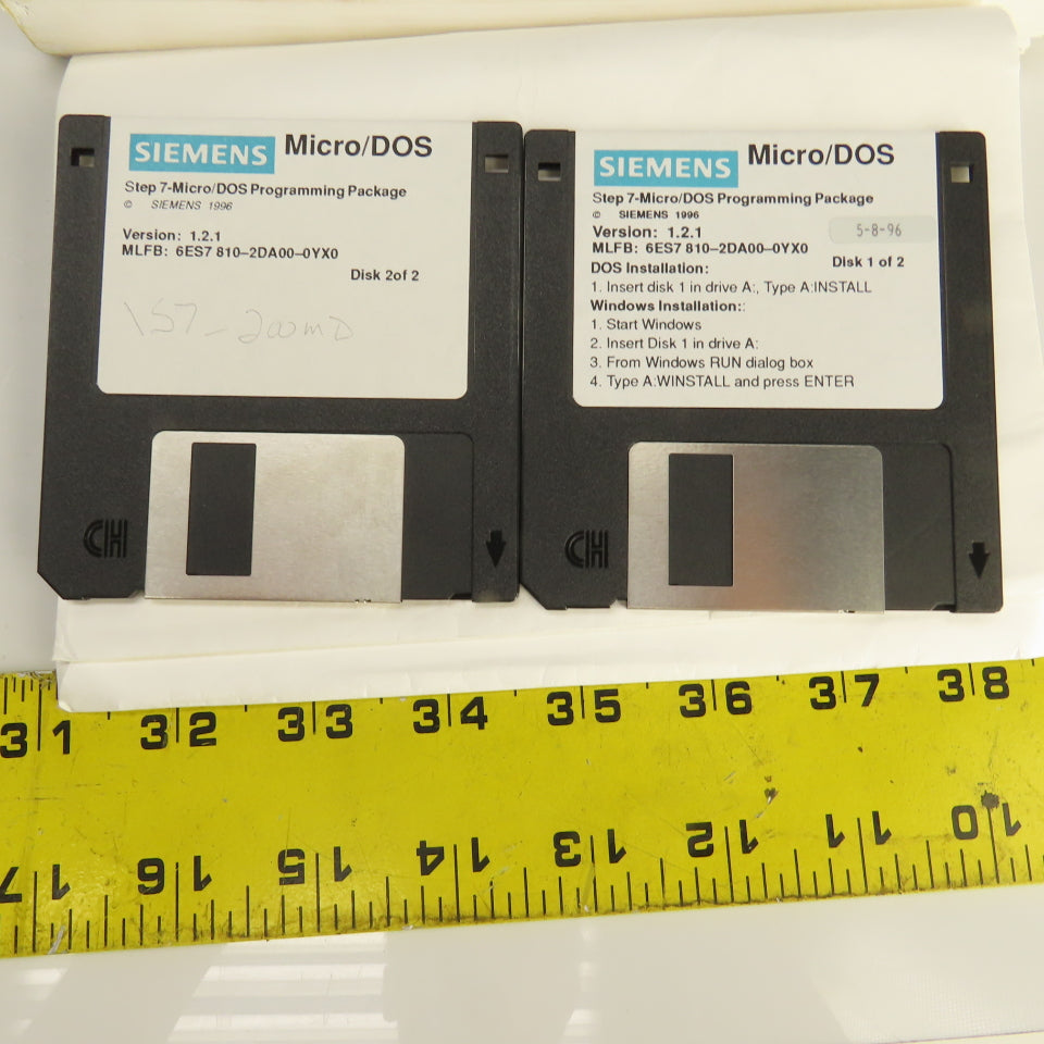 Siemens 6ES7 298-0AA00-0BA0 Simatics S7-200 Starter Kit W/ Programming & Manuals