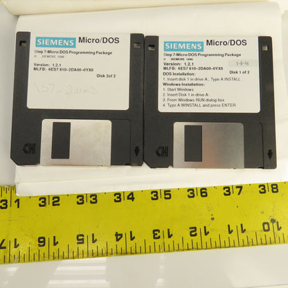 Siemens 6ES7 298-0AA00-0BA0 Simatics S7-200 Starter Kit W/ Programming & Manuals