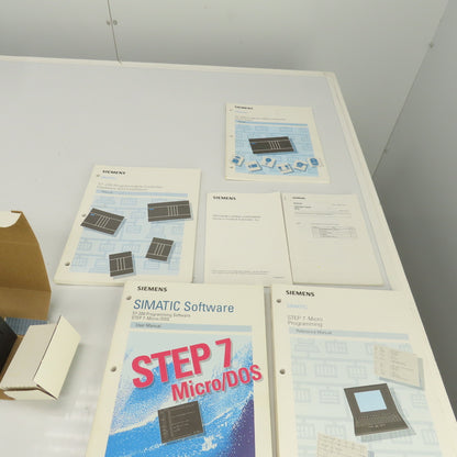 Siemens 6ES7 298-0AA00-0BA0 Simatics S7-200 Starter Kit W/ Programming & Manuals