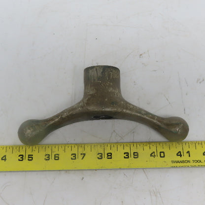 7/8-6 Acme Heavy Duty Industrial Brass Machine Handle Wing Nut
