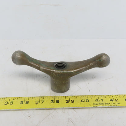 7/8-6 Acme Heavy Duty Industrial Brass Machine Handle Wing Nut