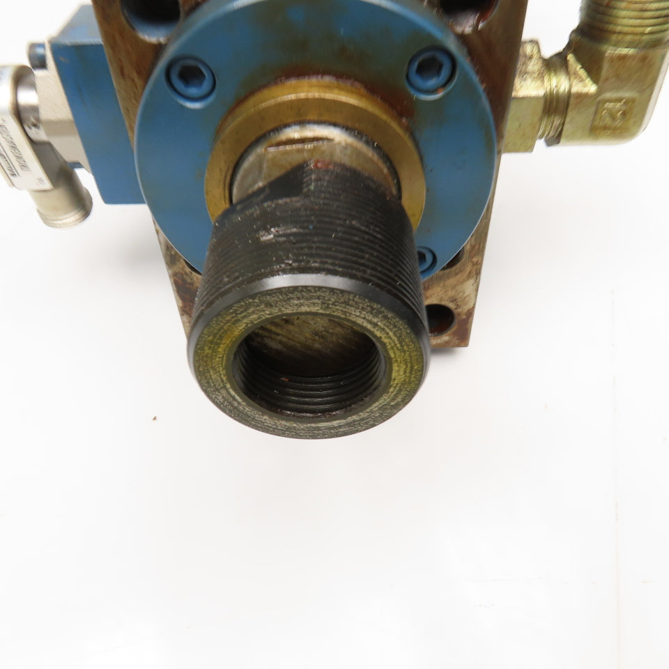 Rexroth ME5-HH-C 3-1/4" Bore x 3" Stroke Hydraulic Cylinder W/ Sensors