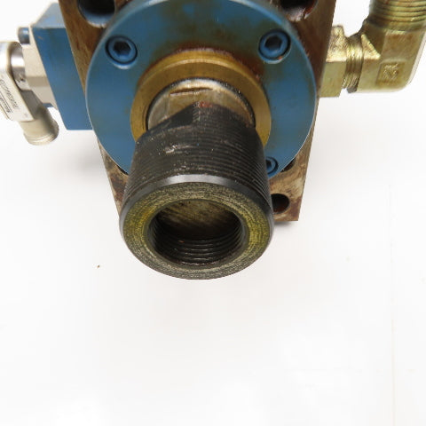 Rexroth ME5-HH-C 3-1/4" Bore x 3" Stroke Hydraulic Cylinder W/ Sensors