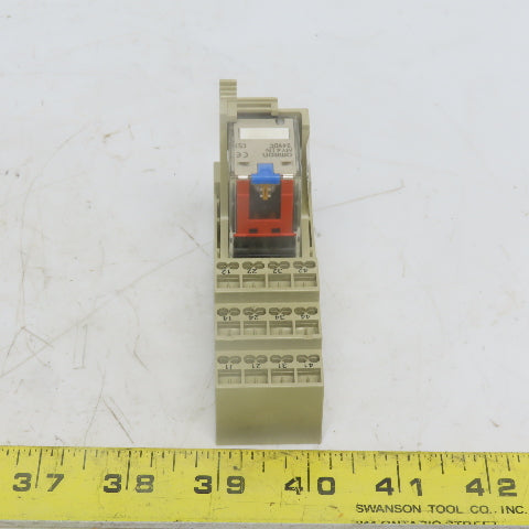 OMRON MY4IN Relay 24VDC W/Base