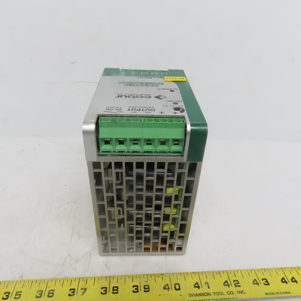Cabur XCSG500C Triple Power 3 Phase Power Supply 400-500 Vac 24 Vdc 20A