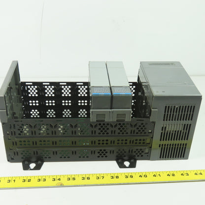 Allen Bradley 1746-A7 Ser B SLC500 7-Slot Rack W/1746-P2 Power Supply Ser C