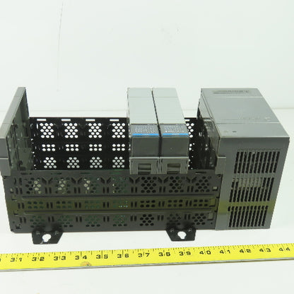 Allen Bradley 1746-A7 Ser B SLC500 7-Slot Rack W/1746-P2 Power Supply Ser C