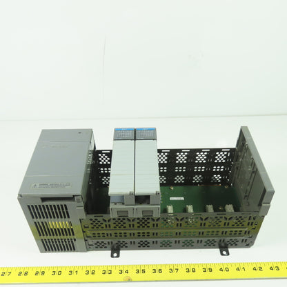 Allen Bradley 1746-A7 Ser B SLC500 7-Slot Rack W/1746-P2 Power Supply Ser C