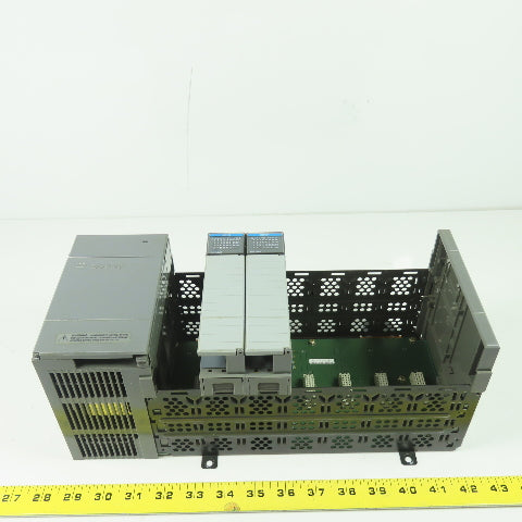 Allen Bradley 1746-A7 Ser B SLC500 7-Slot Rack W/1746-P2 Power Supply Ser C