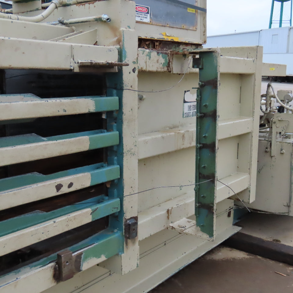 Maren 203-103 50Hp 230/460V Horizontal Trash Compactor Baler 24" x 13'