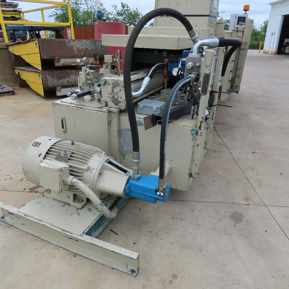Maren 203-103 50Hp 230/460V Horizontal Trash Compactor Baler 24" x 13'