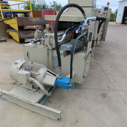 Maren 203-103 50Hp 230/460V Horizontal Trash Compactor Baler 24" x 13'
