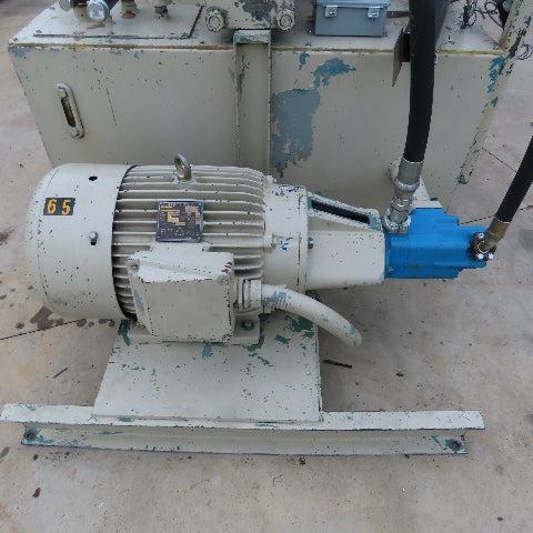 Maren 203-103 50Hp 230/460V Horizontal Trash Compactor Baler 24" x 13'
