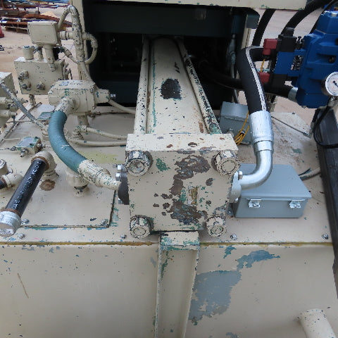 Maren 203-103 50Hp 230/460V Horizontal Trash Compactor Baler 24" x 13'