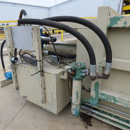Maren 203-103 50Hp 230/460V Horizontal Trash Compactor Baler 24" x 13'