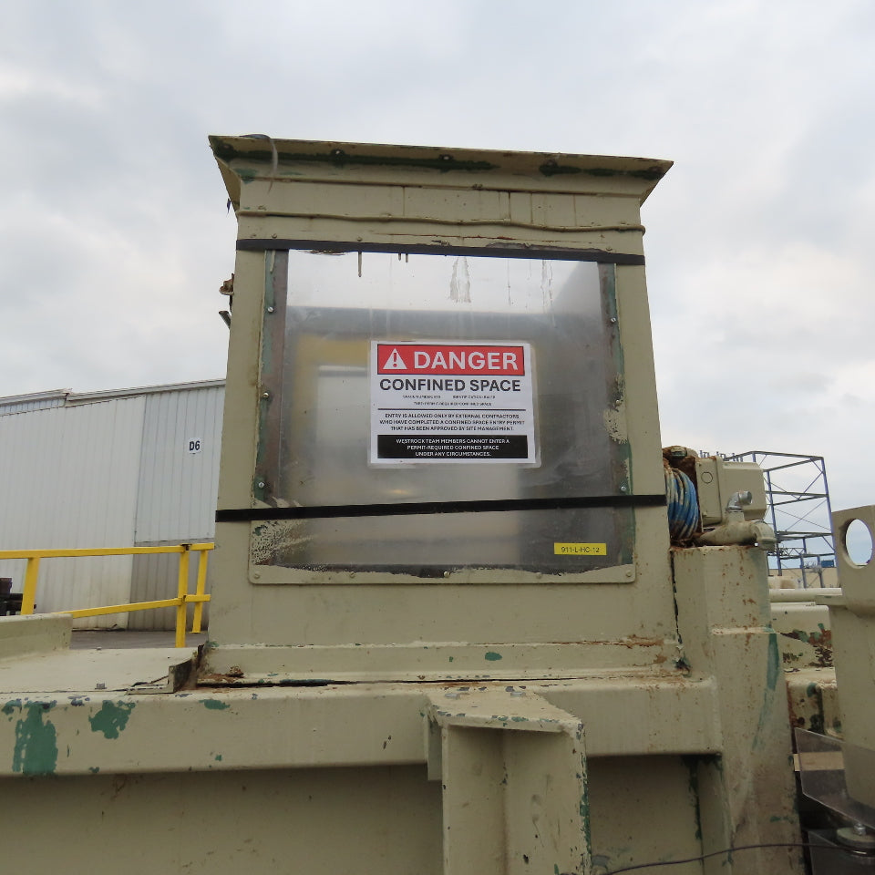 Maren 203-103 50Hp 230/460V Horizontal Trash Compactor Baler 24" x 13'