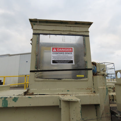 Maren 203-103 50Hp 230/460V Horizontal Trash Compactor Baler 24" x 13'