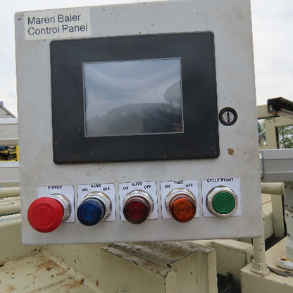 Maren 203-103 50Hp 230/460V Horizontal Trash Compactor Baler 24" x 13'