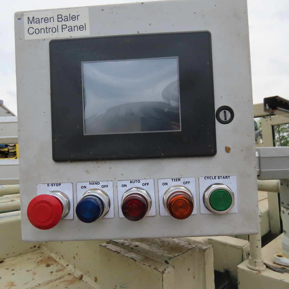 Maren 203-103 50Hp 230/460V Horizontal Trash Compactor Baler 24" x 13'