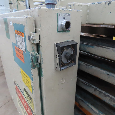 Maren 203-103 50Hp 230/460V Horizontal Trash Compactor Baler 24" x 13'