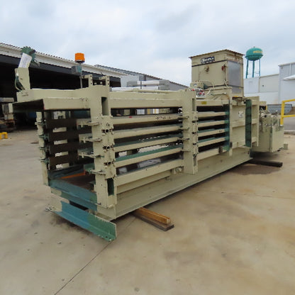 Maren 203-103 50Hp 230/460V Horizontal Trash Compactor Baler 24" x 13'