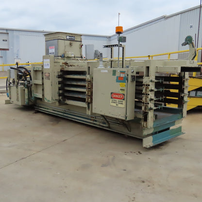 Maren 203-103 50Hp 230/460V Horizontal Trash Compactor Baler 24" x 13'
