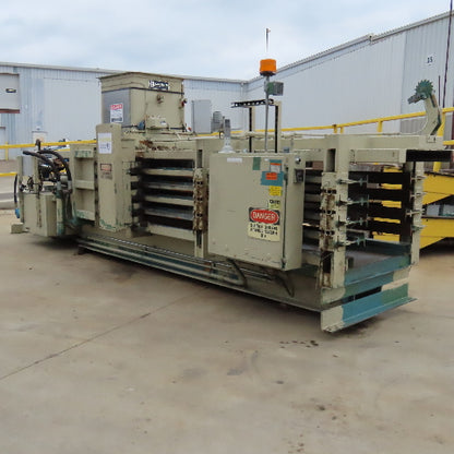 Maren 203-103 50Hp 230/460V Horizontal Trash Compactor Baler 24" x 13'
