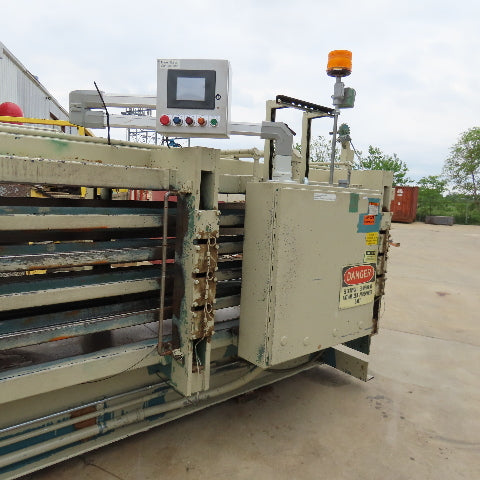 Maren 203-103 50Hp 230/460V Horizontal Trash Compactor Baler 24" x 13'