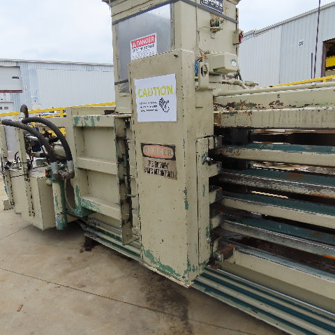 Maren 203-103 50Hp 230/460V Horizontal Trash Compactor Baler 24" x 13'