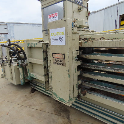 Maren 203-103 50Hp 230/460V Horizontal Trash Compactor Baler 24" x 13'