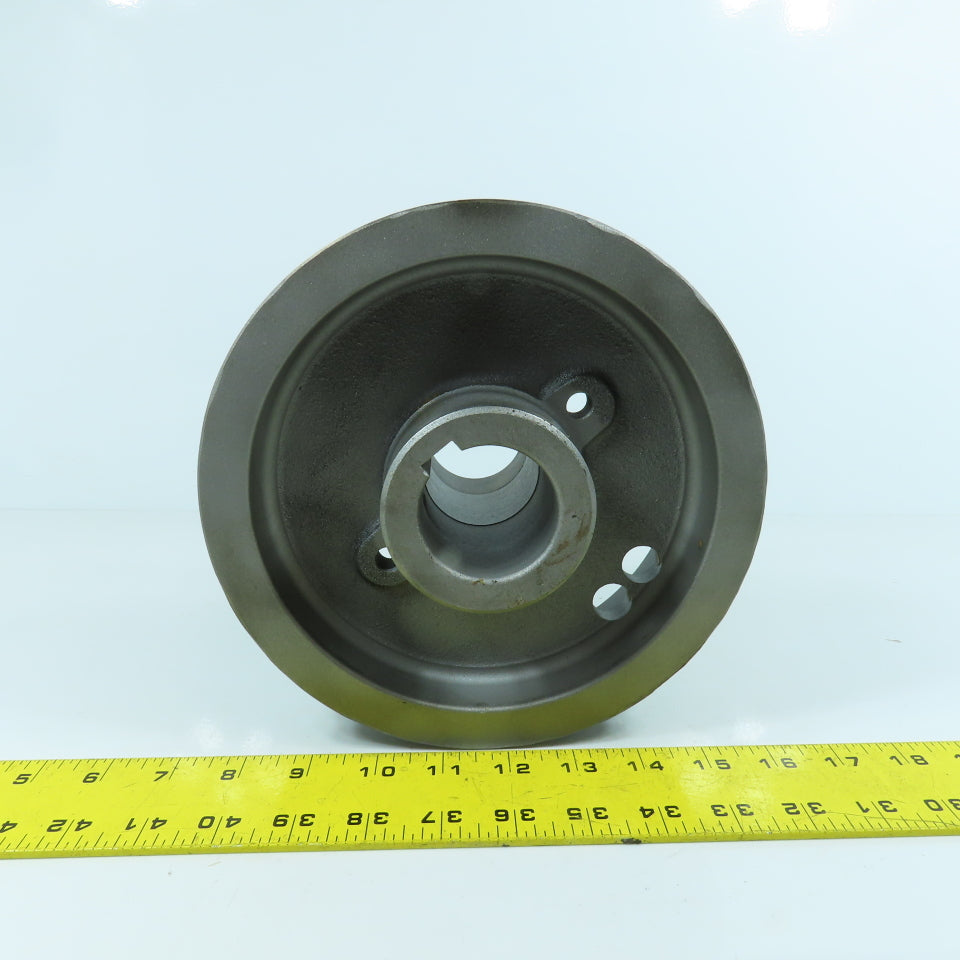 4-Groove 38° A V-Belt Pulley Sheave 1-7/8" Bore 8-1/4" OD 2-1/4" Wide