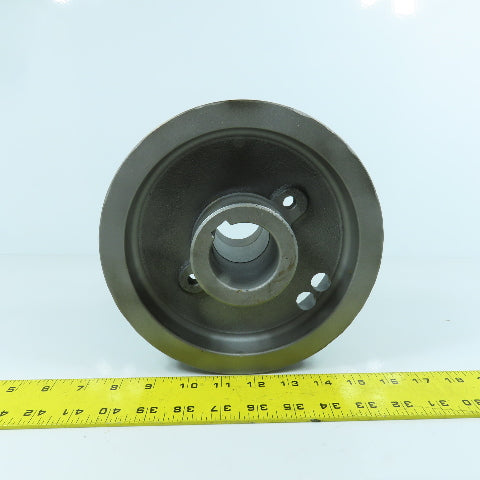 4-Groove 38° A V-Belt Pulley Sheave 1-7/8" Bore 8-1/4" OD 2-1/4" Wide