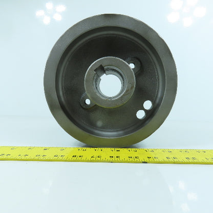 4-Groove 38° A V-Belt Pulley Sheave 1-7/8" Bore 8-1/4" OD 2-1/4" Wide