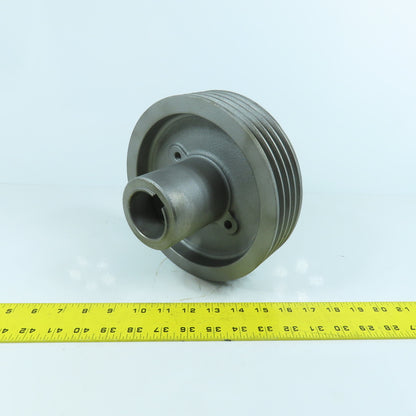 4-Groove 38° A V-Belt Pulley Sheave 1-7/8" Bore 8-1/4" OD 2-1/4" Wide
