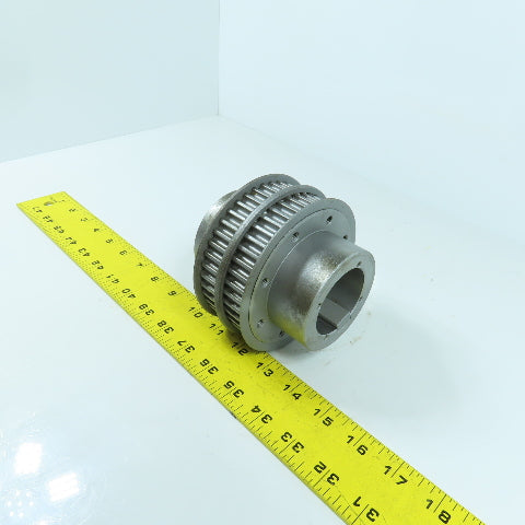 Double Space Timing Bely Pulley 4-1/2" OD 1-7/8" Bore