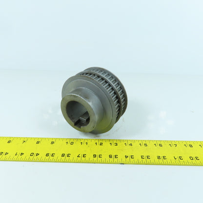 Double Space Timing Bely Pulley 4-1/2" OD 1-7/8" Bore